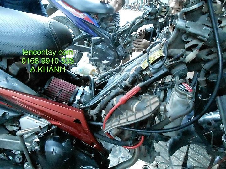 Bảng giá sơn xe máy Yamaha Exciter 135  Sơn Xe Sài Gòn